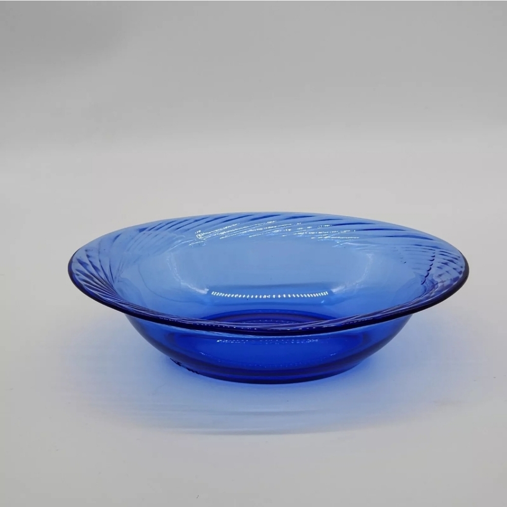 Vintage Pyrex Festiva Cobalt Blue  Soup Bowl 1-Pc